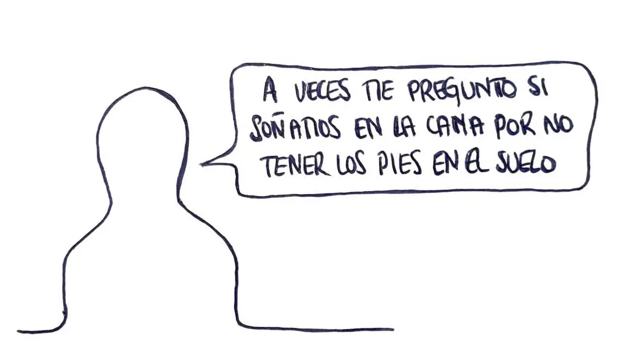 Los pies en el suelo - Las Vi&ntilde;etas de Manuel Franganillo