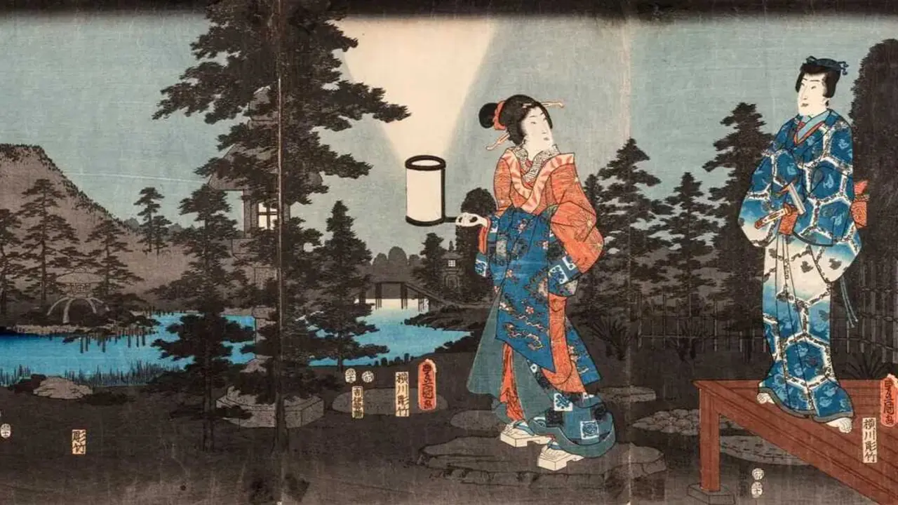 Hiroshige Kunisada - Exposici&oacute;n Bellezas del mundo flotante- Real Academia de Bellas Artes SF