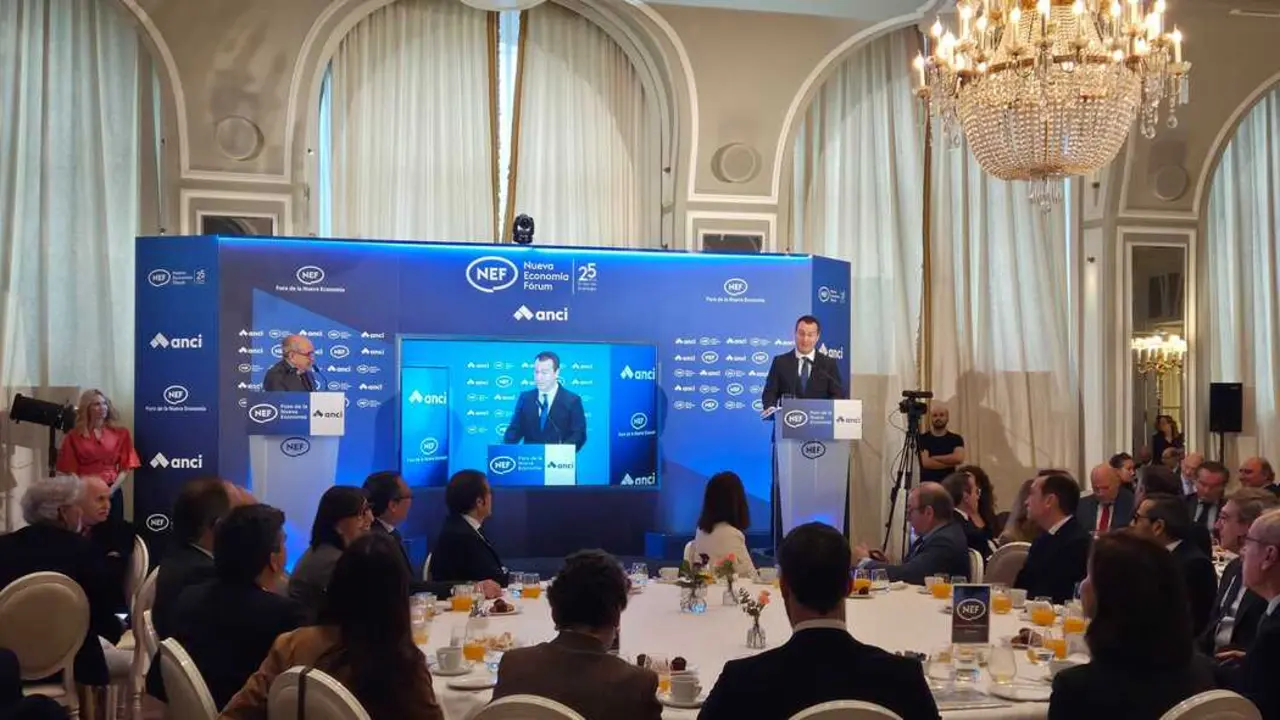 Gustavo Santana, presidente de 
Puertos del Estado en 
Nueva Econom&iacute;a Forum