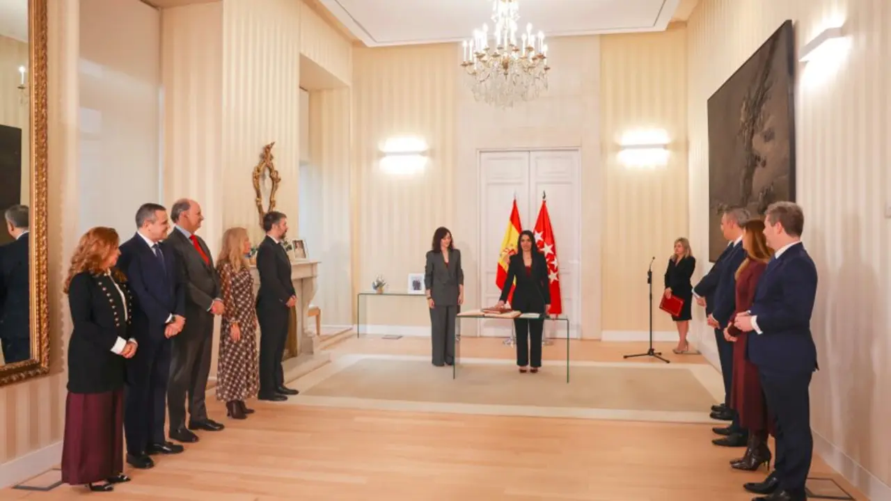 Toma de posesi&oacute;n Mercedes Zarzalejo al frente de frente de Educaci&oacute;n, Ciencia y Universidades - Foto Comunidad de Madrid