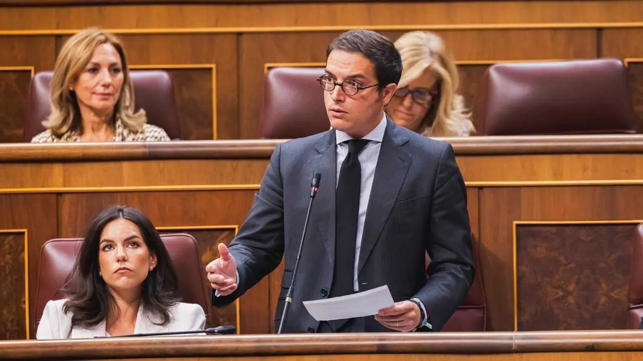 Jos&eacute; Mar&iacute;a Figaredo en una intervenci&oacute;n en el Congreso |-Foto de Vox