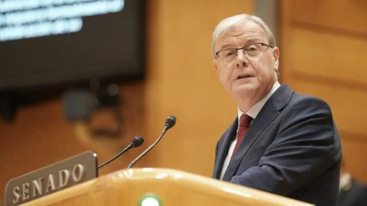 El senador del PP Antonio Silv&aacute;n en el Pleno del Senado - Foto del PP