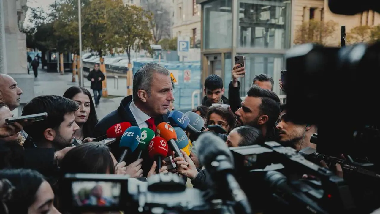 Ortega Smith este martes - Foto de Vox/ Carlos de Paz