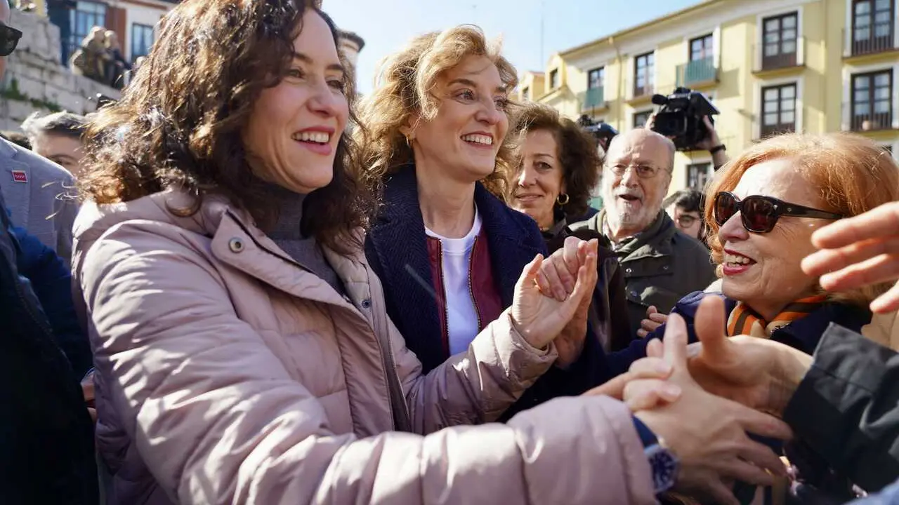 Ayuso, hoy en Valladolid | Foto de ICAL/ Leticia P&eacute;rez