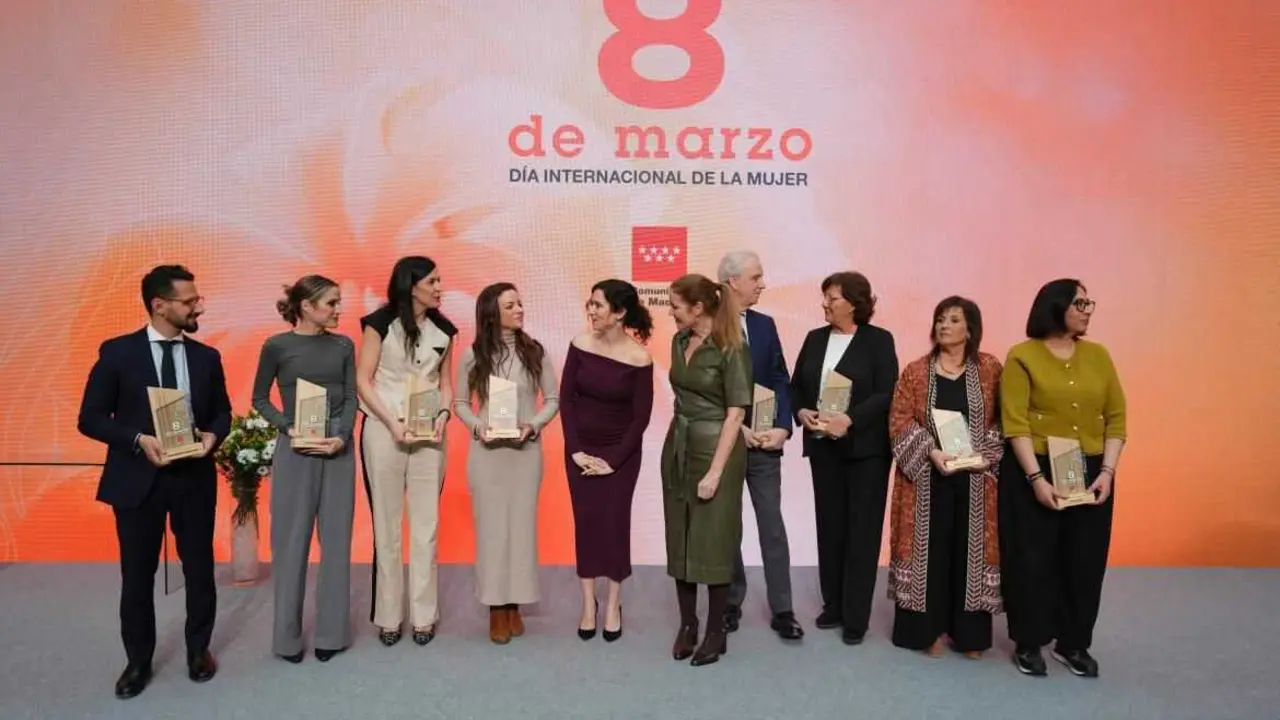 Reconocimientos 8 de Marzo - Foto archivo de la Comunidad de Madrid