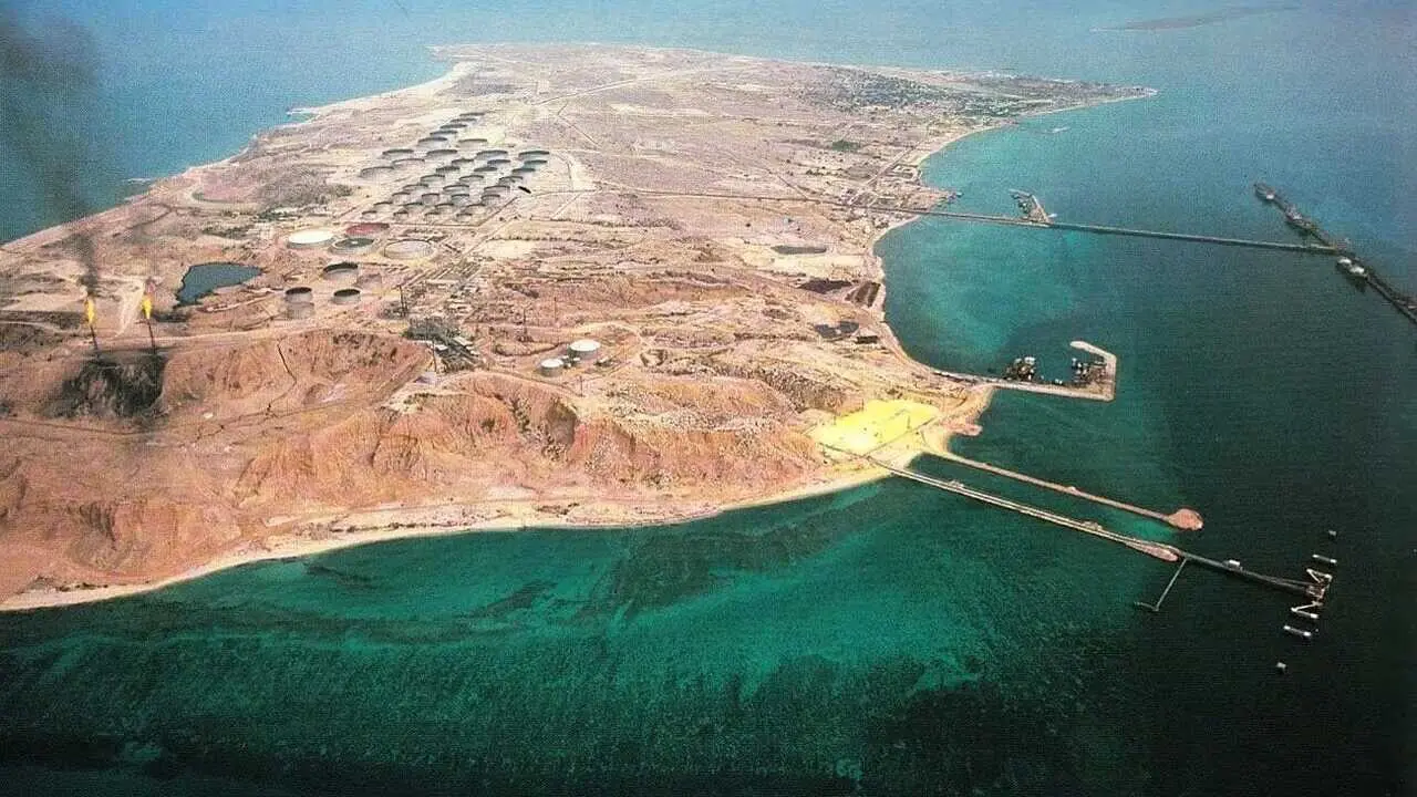 Isla de Kharg en Ir&aacute;n