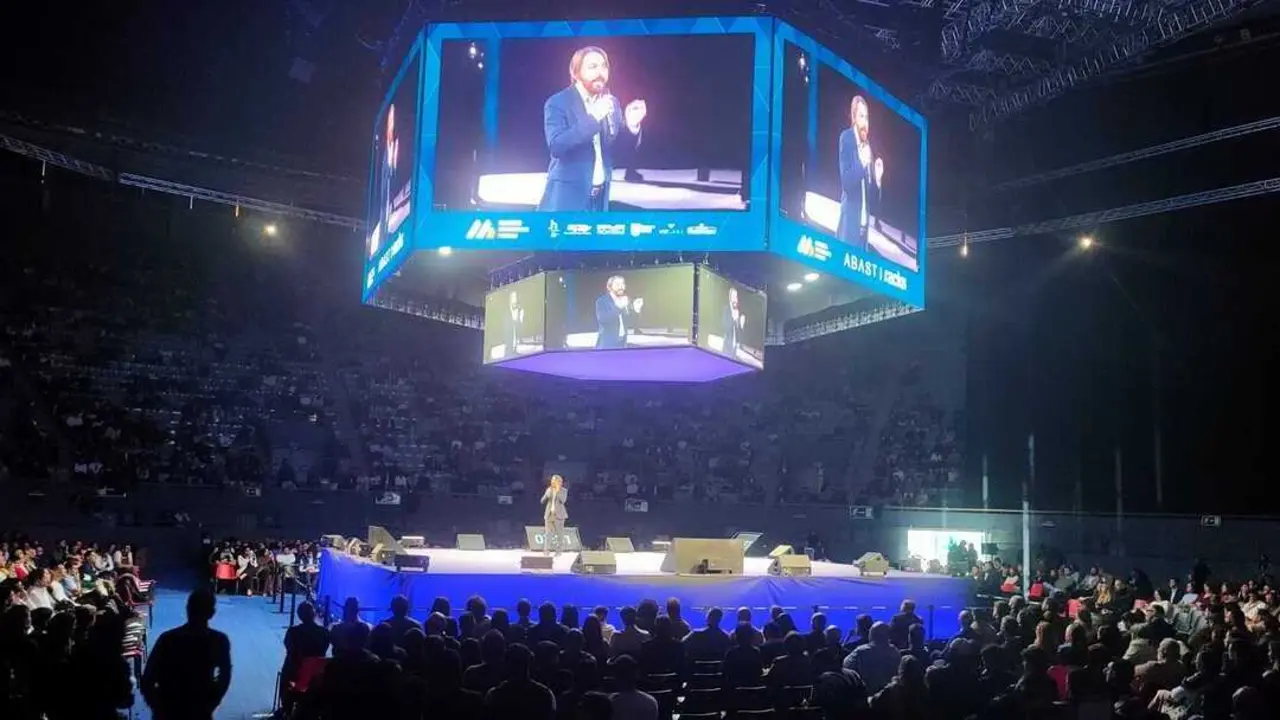 Juan Soto Ivars en su intervenci&oacute;n en el Madrid Economic Forum
