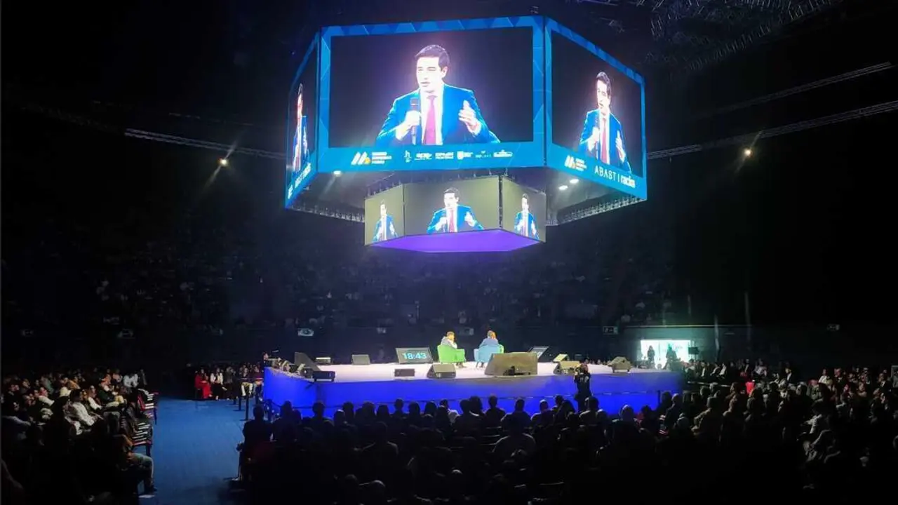 V&iacute;ctor Dom&iacute;nguez y Vito Quiles en el Madrid Economic Forum