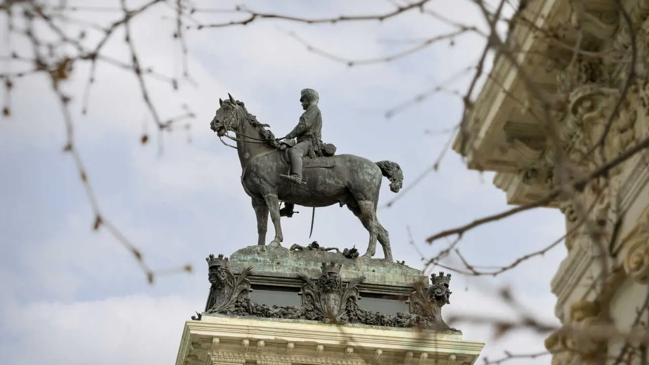 Escultura ecuestre Alfonso XII - Foto Ayuntamiento de Madrid