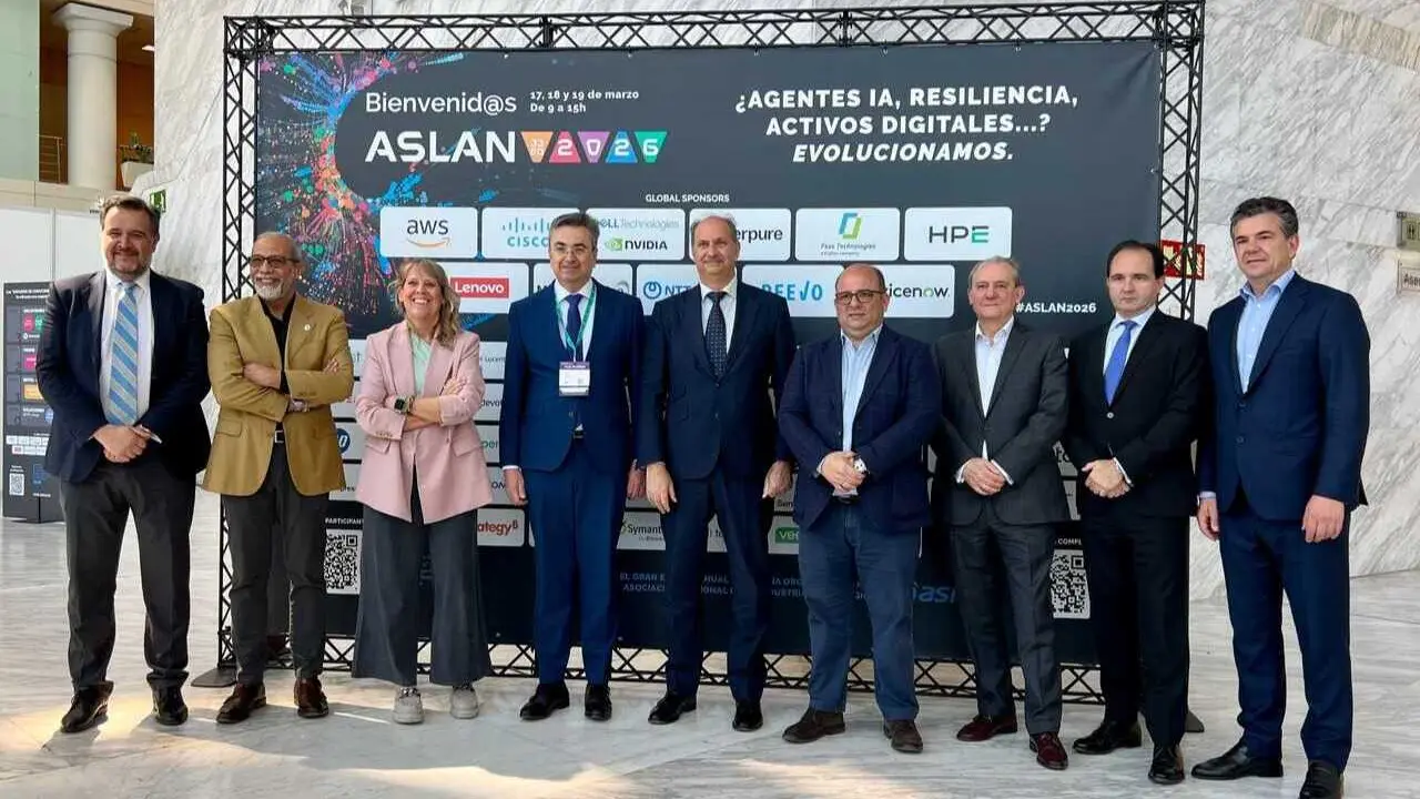 El consejero L&oacute;pez-Valverde ha clausurado hoy en IFEMA ha clausurado el Congreso ASLAN 2026 - Foto Comunidad de Madrid