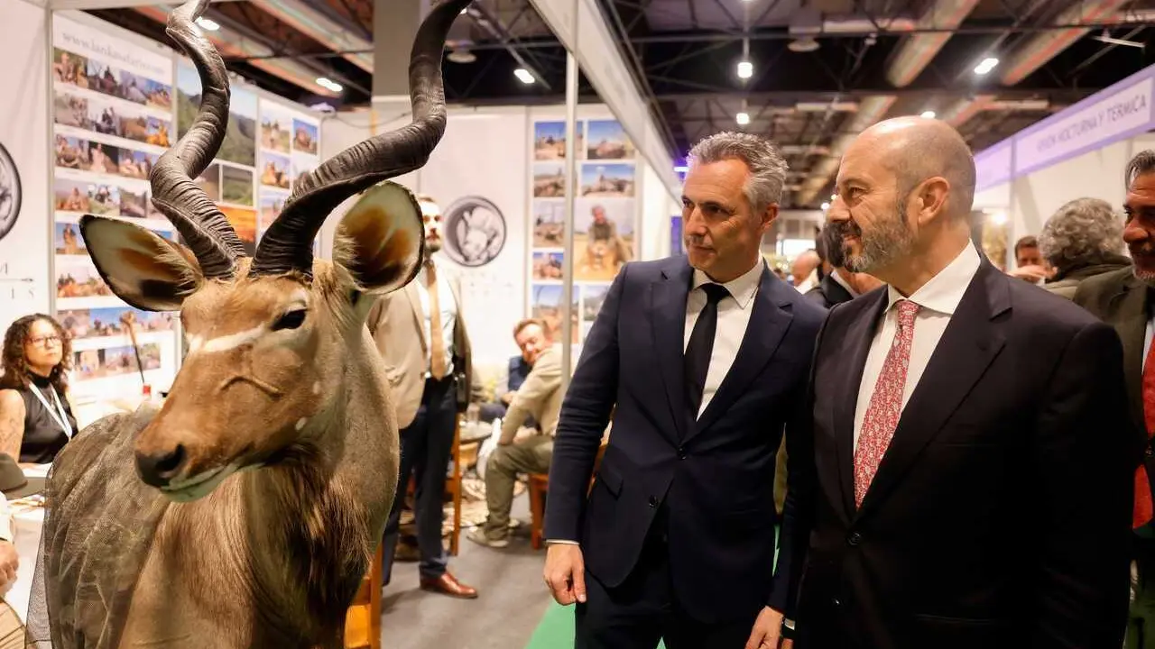 Carlos Novillo en Cineg&eacute;tica 2026 - Foto Comunidad de Madrid