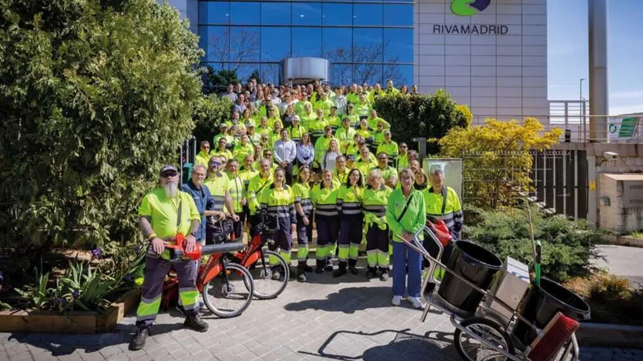 Plantilla Rivamadrid 2026 - Foto del Ayuntamiento de Rivas Vaciamadrid