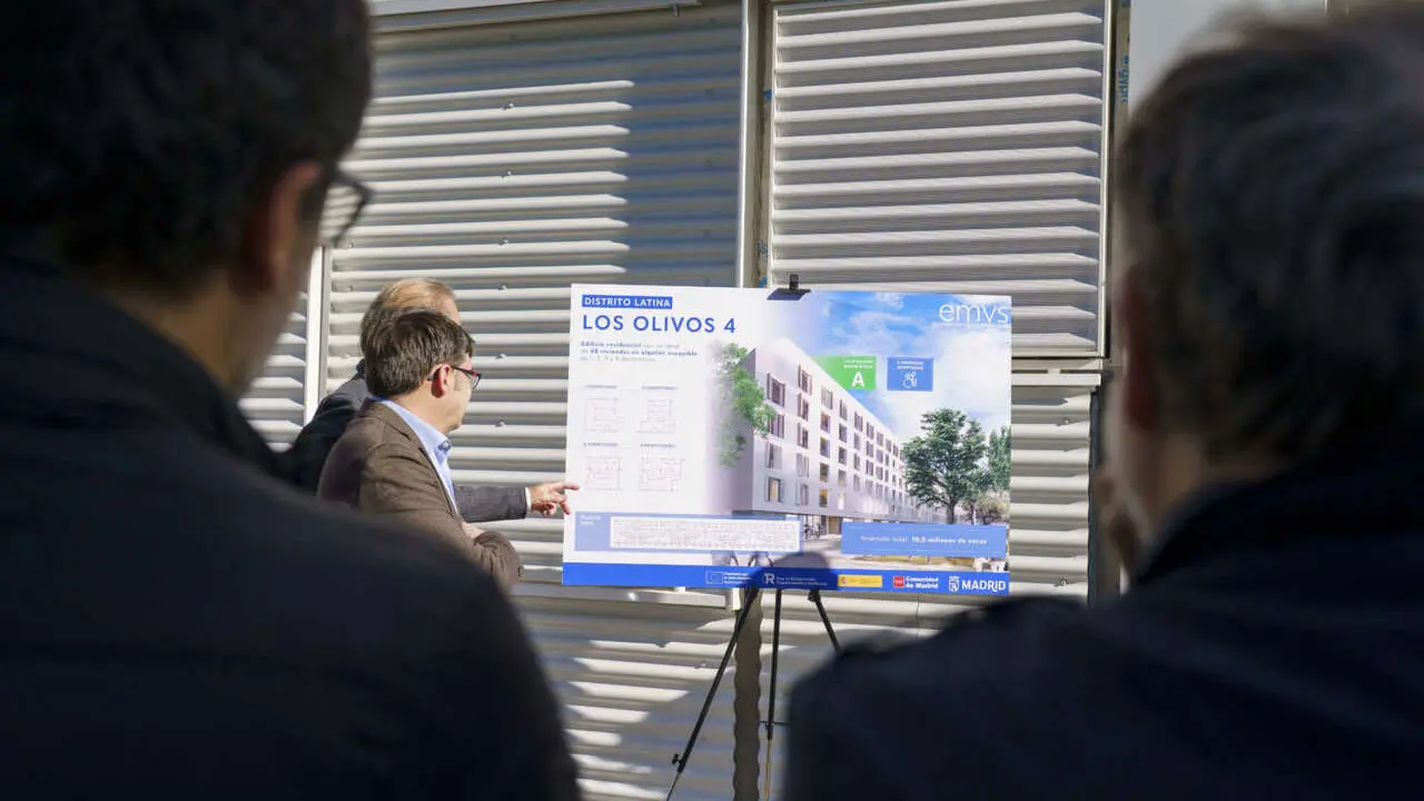 Momento de la presentaci&oacute;n en Colonia de Los Olivos - Foto Ayuntamiento de Madrid