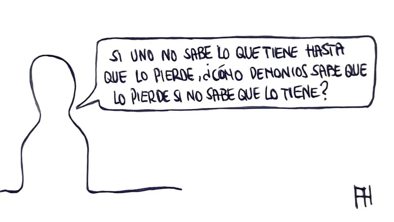 No sabe lo que tiene - Las Vi&ntilde;etas de Manuel Franganillo
