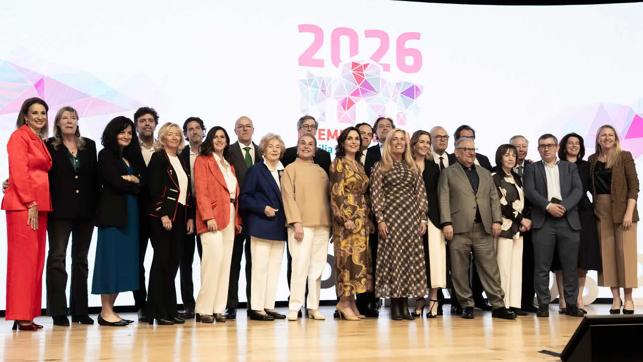 La consejera Albert particip&oacute; en la entrega de los VII Premios de la Asociaci&oacute;n de Empresas Familiares de Madrid (ADEFAM) - Foto Comunidad de Madrid