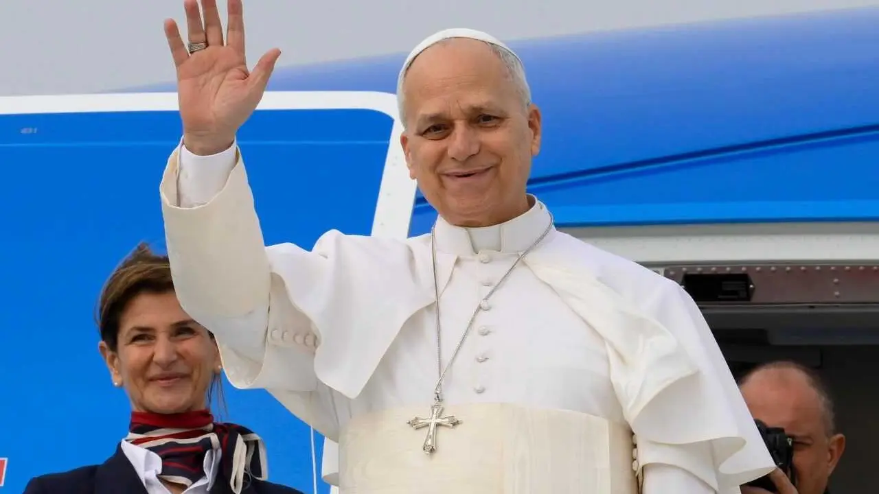 Le&oacute;n XIV en una imagen reciente de su viaje a &Aacute;frica - Foto Vatican Media