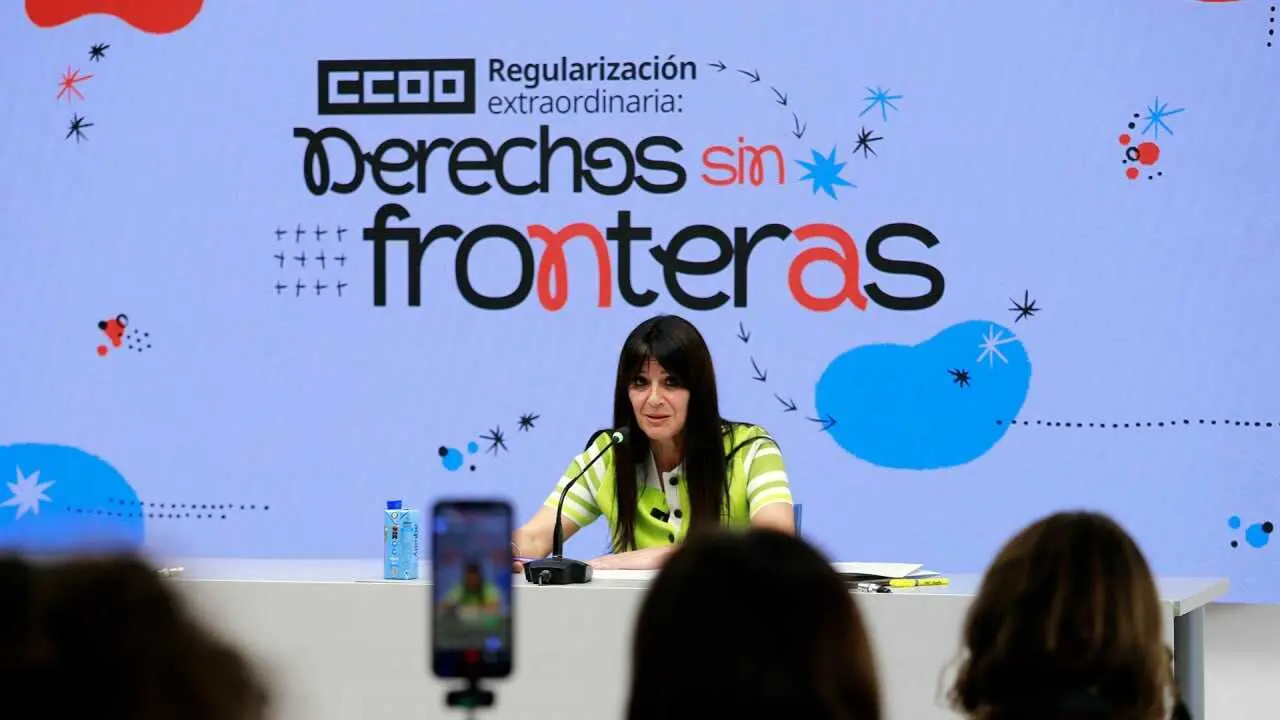 Sof&iacute;a Castillo, secretaria confederal de Migraciones y Atenci&oacute;n a las Personas, Sof&iacute;a Castillo, de CCOO