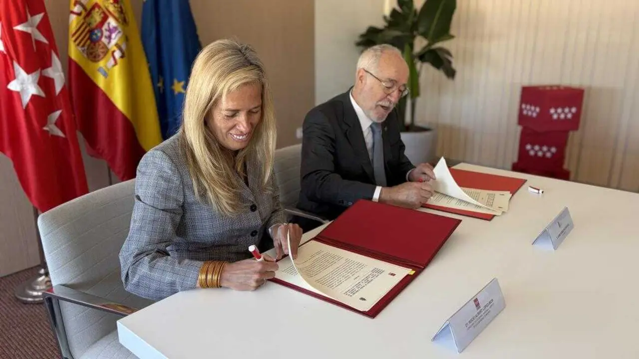 Acuerdo de la Comunidad de Madrid y la Real Academia de Ingenier&iacute;a - Foto de la Comunidad de Madrid