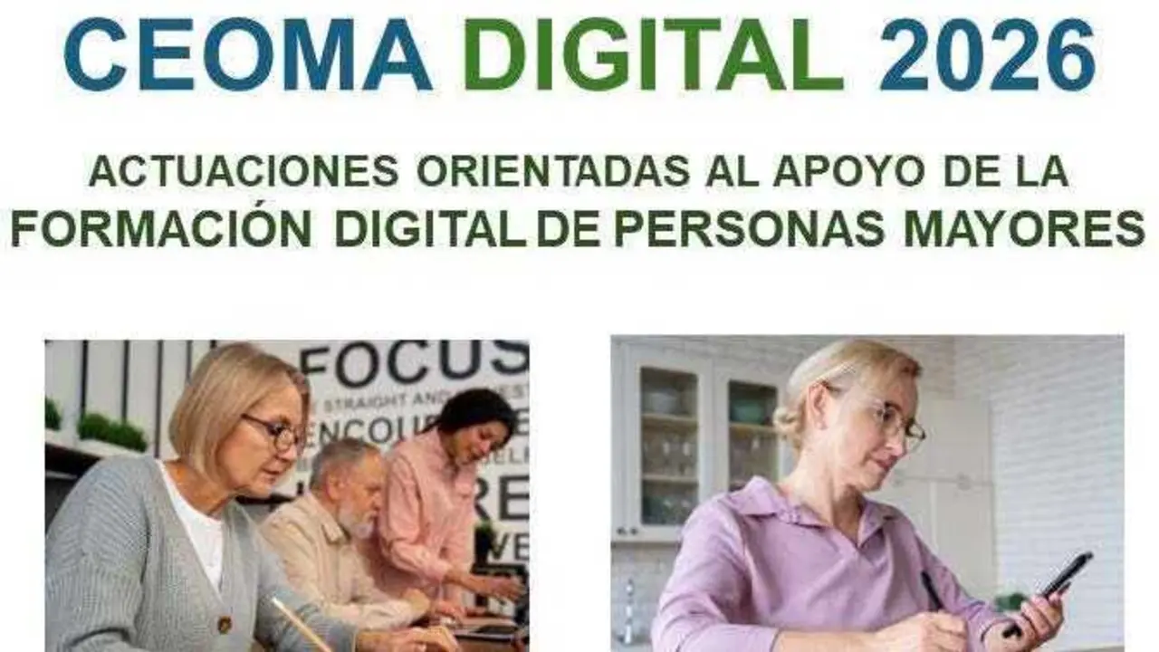 Cartel de CEOMA Digital 2026