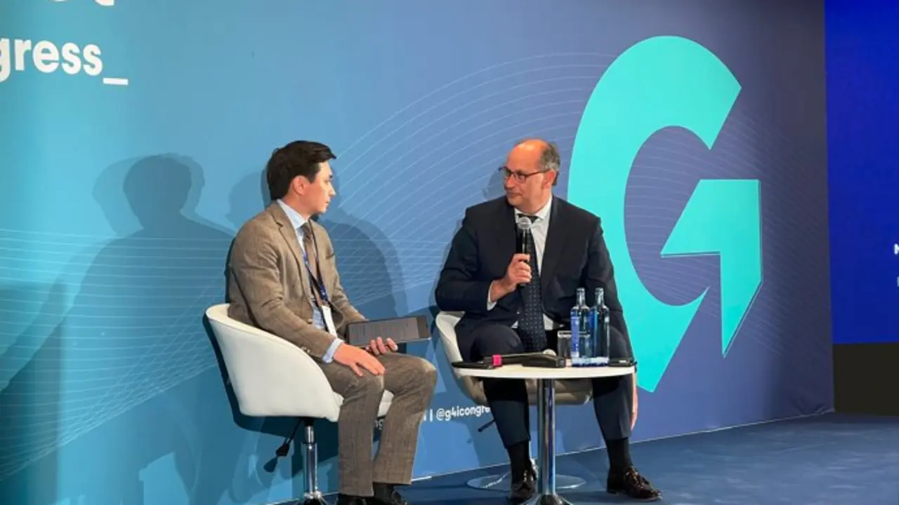 El consejero L&oacute;pez-Valverde, en el foro GovTech 4 Impact World Congress - Foto Comunidad de Madrid