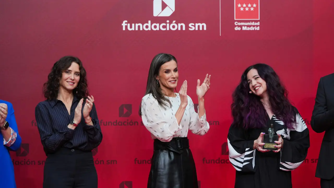 Su Majestad la Reina Do&ntilde;a Letizia presidi&oacute; los Premios El Barco de Vapor y Gran Angular - Foto Comunidad de Madrid
