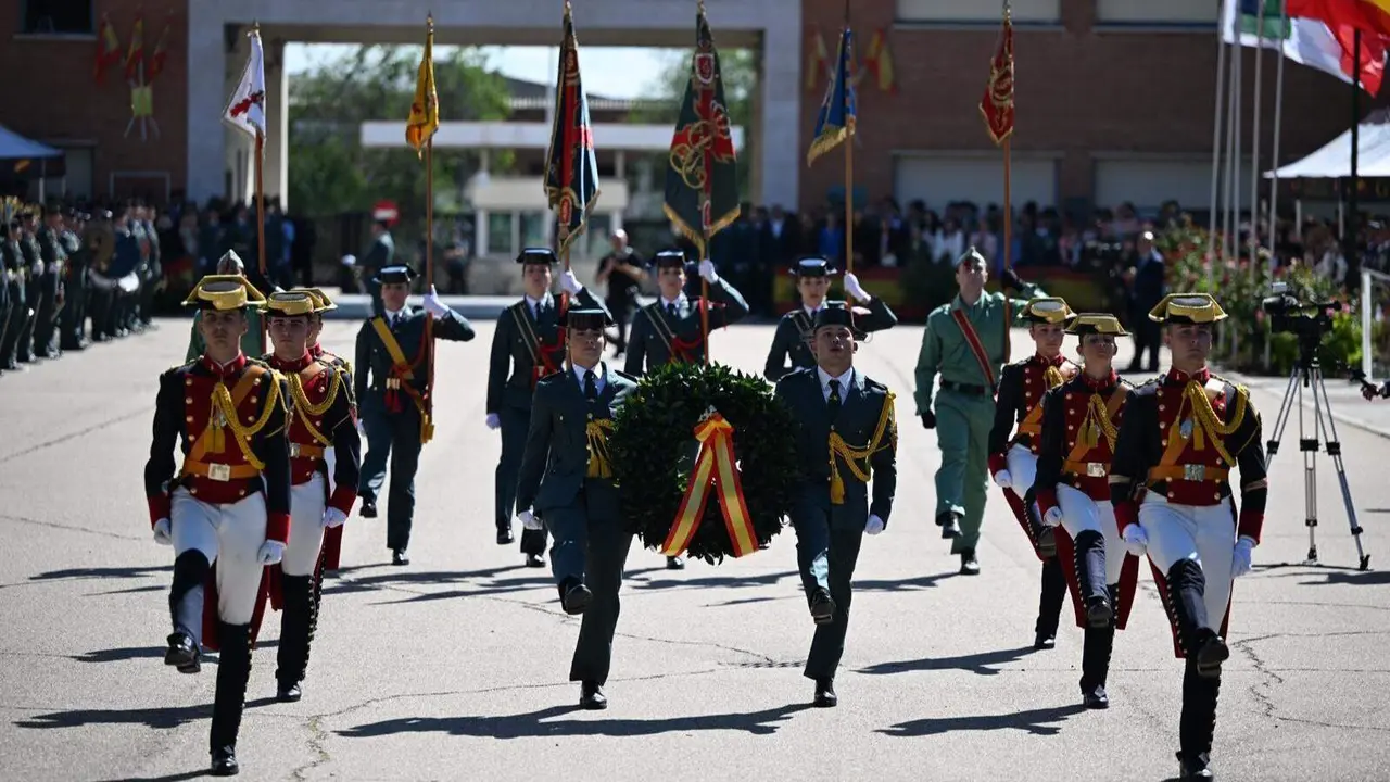 Jura de bandera en Valdemoro