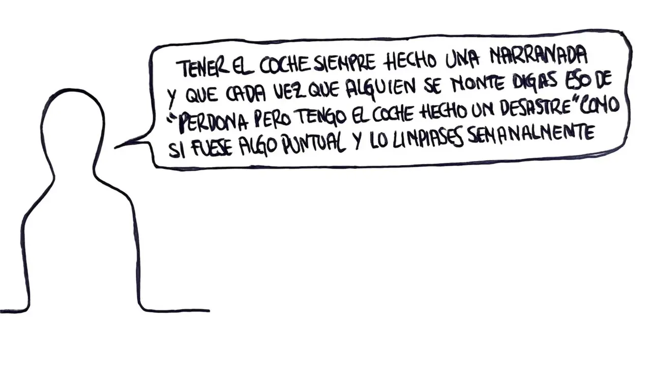 Marranada de coche - Las Vi&ntilde;etas de Manuel Franganillo