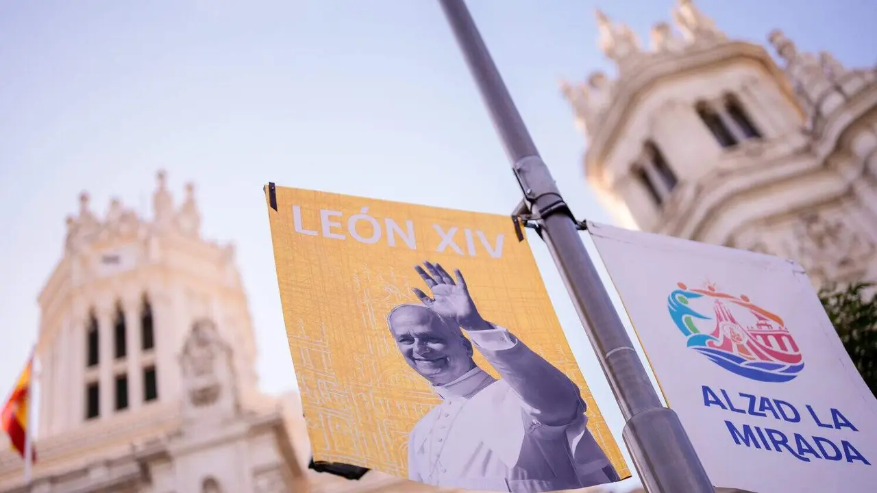 Almeida presenta la imagen de la ciudad de Madrid durante la visita del papa Le&oacute;n XIV - Foto Ayuntamiento de Madrid