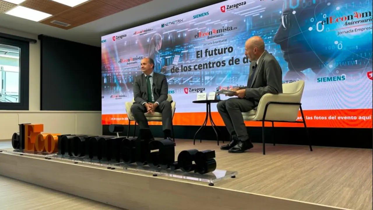 El consejero de Digitalizaci&oacute;n Miguel L&oacute;pez-Valverde, en la clausura de la II Jornada El futuro de los centros de datos, organizada por El Economista - Foto Comunidad de Madrid