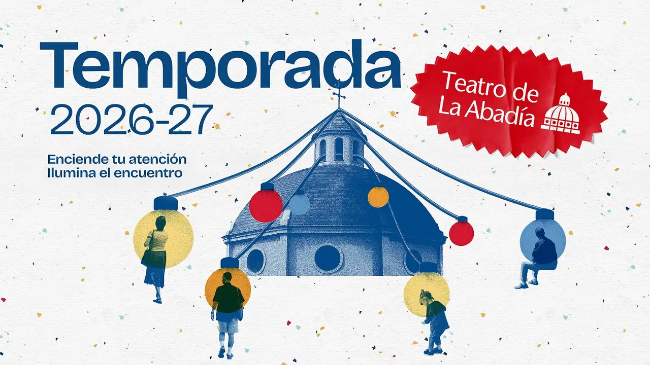 Imagen de la nueva temporada 2026-27 de La Abad&iacute;a | Dise&ntilde;adora: Miriam Prieto