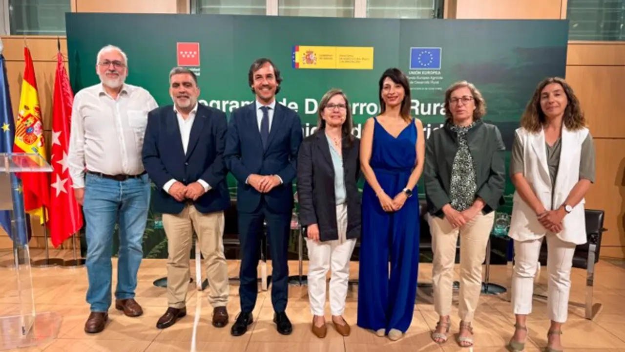 El viceconsejero Garc&iacute;a ha expuesto hoy los resultados del Programa  de Desarrollo Rural - Foto Comunidad de Madrid