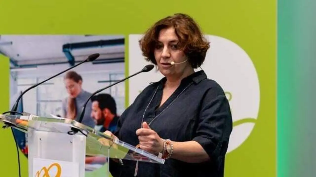 Celia Dom&iacute;nguez Valverde, coordinadora de la Secretar&iacute;a Confederal de Formaci&oacute;n y Empleo de CCOO en la jornada de clausura de Universidad Pyme
