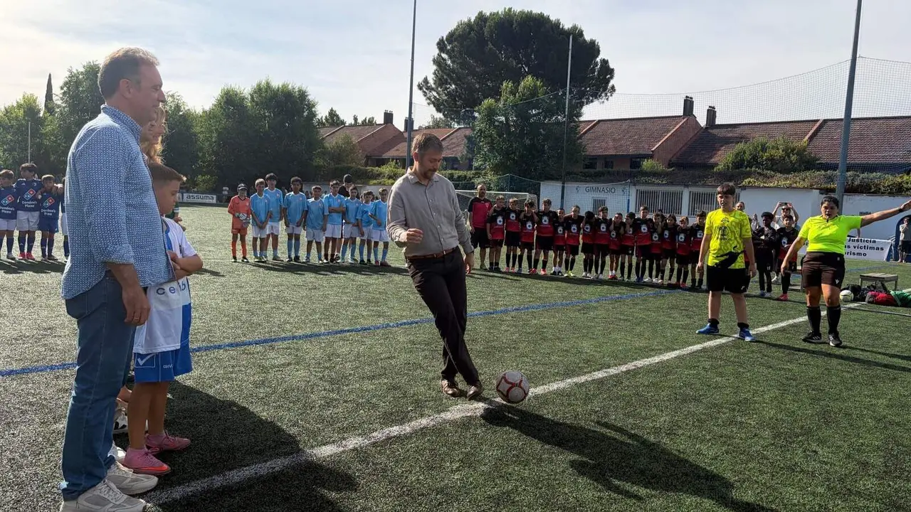 Madrid participa en un torneo solidario de f&uacute;tbol infantil en apoyo a las v&iacute;ctimas del terrorismo