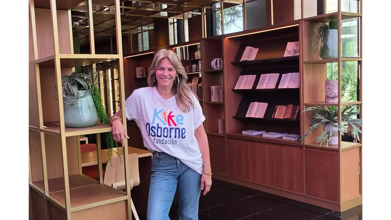Fabiola Mart&iacute;nez, presidenta de la Fundaci&oacute;n Kike Osborne