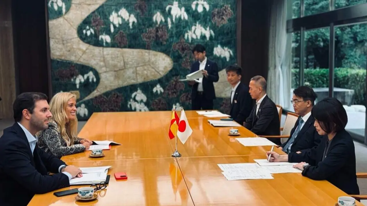La consejera Albert visita en Nagoya (Jap&oacute;n) el centro STATION-AI - Foto Comunidad de Madrid