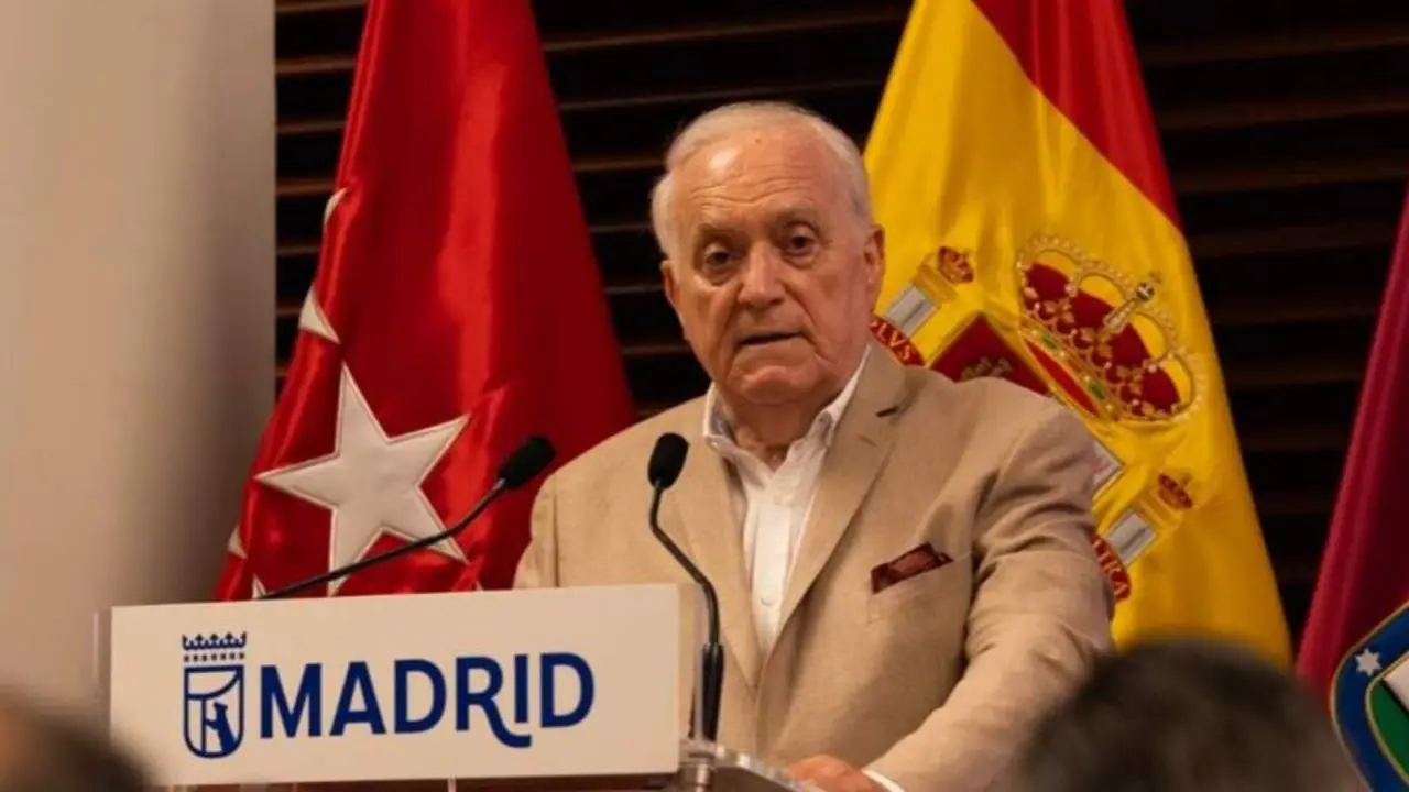 Entrevista a Gabriel Garc&iacute;a, presidente de la Asociaci&oacute;n Empresarial Hotelera de Madrid (AEHM) en la presentaci&oacute;n de la iniciativa Turismo que Suma en el Ayuntamiento de Madrid - Foto cedida
