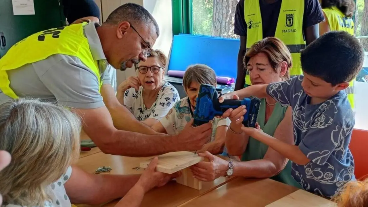 Campamento intergeneracional verano Hortaleza - Foto Ayuntamiento de Madrid