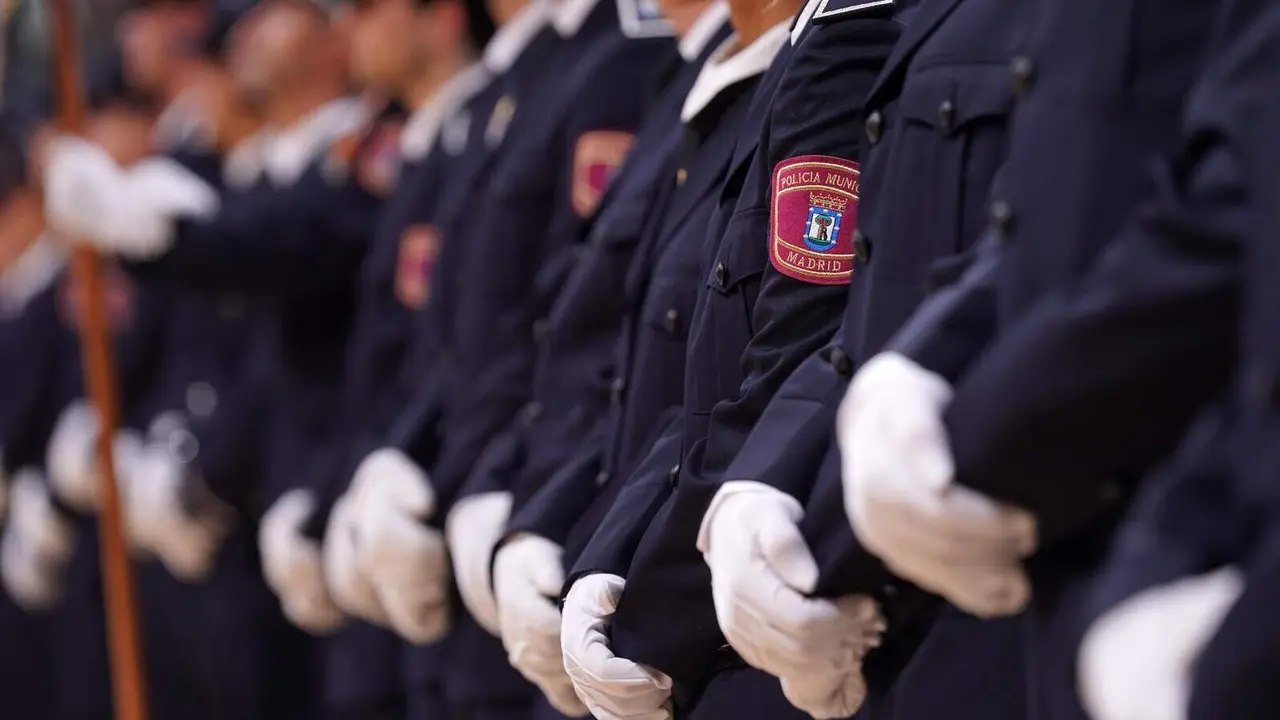 Agentes de la Polic&iacute;a Municipal de Madrid (imagen de archivo)