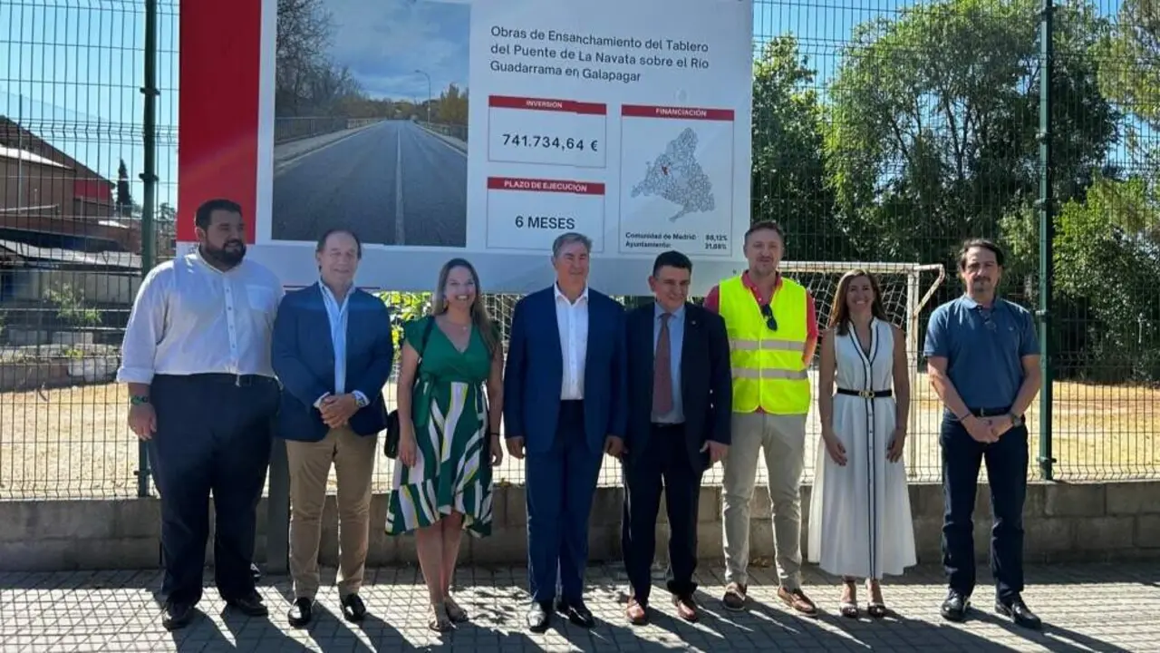 El viceconsejero de Presidencia y Administraci&oacute;n Local ha  supervisado las obras en Galapagar - Foto Comunidad de Madrid