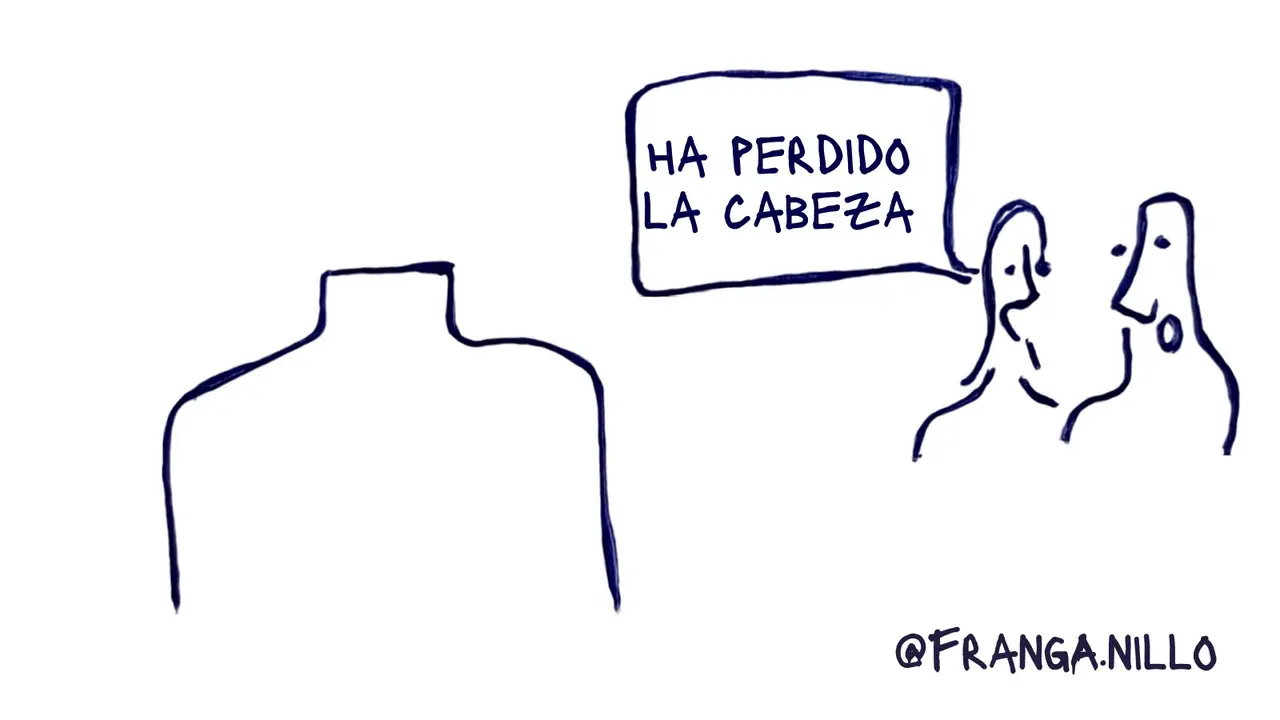 Perder la cabeza - Las Vi&ntilde;etas de Manuel Franganillo