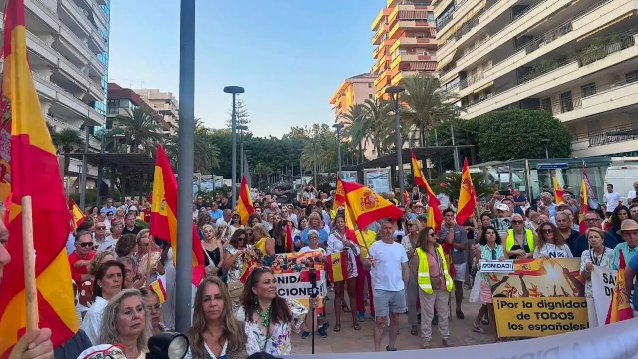 Marcha por la Dignidad en Marbella