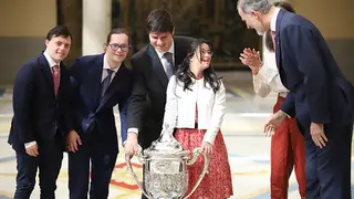 Entrega del Premio Infanta Sof&iacute;a 2022 a Down Madrid - Foto del CSD