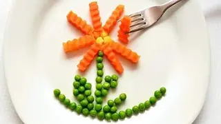 Plato con comida saludable - Foto de la web de Comunidad de Madrid