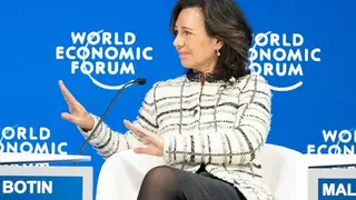 Ana Botín Foro Económico Mundial de Davos