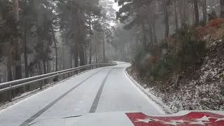 Nevadas en Madrid: alerta amarilla y riesgo en la Sierra