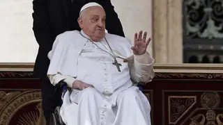El papa Francisco, en una imagen reciente - Foto de askanews