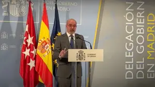 Rueda de prensa posterior a la imputaci&oacute;n del Delegado del Gobierno en Madrid