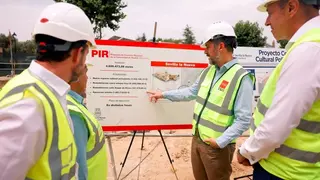 El consejero Garc&iacute;a Mart&iacute;n, en Sevilla La Nueva - Foto Comunidad de Madrid