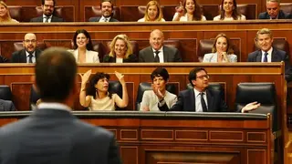 Pedro S&aacute;nchez responde a Alberto N&uacute;&ntilde;ez Feij&oacute;o en la sesi&oacute;n de control al Congreso | Foto de PP/David Mudarra