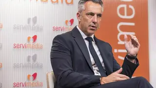 Carlos Novillo en Servimedia - Foto de Jorge Villa